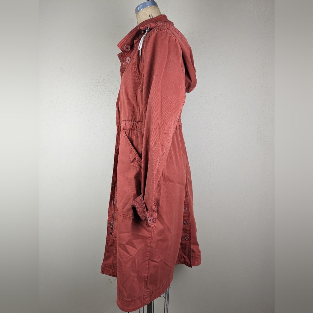 Anthropologie NWT zipper trench coat - Picture 5 of 10